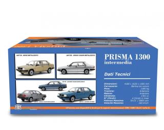 Lancia Prisma 1300 (Intermedia) 1985 Optional Decals 1500 - 1600 - Diesel - Turbo Ds Grigio metallizzato Laudoracing 1:18 Resinemodell (Türen, Motorhaube... nicht zu öffnen!)